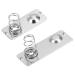 MECCANIXITY 20 Pcs AA Battery Plate 29mmx11mm and 20 Pcs AAA Battery Plate 21mmx9mm Positive to Negative Spring Contact Plate