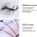 Lurrose Feather False Eyelashes - 2 Pairs Synthetic Extensions for Halloween & Parties - Buy Online on GoSupps.com