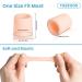 10 Pairs Pinky Toe Protector - Silicone Toe Covers with Aloe Vera for Blisters & Hammer Toes | Comfort & Relief in Nude - Buy Online on GoSupps.com