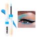 Espoce Liquid Eyeliner  Blue Eyeliner Liquid Liner Quick-Drying  Ultra-Fine Long-lasting Colored Eyeliners High-pigmented Colorful Eyeliners for Eye Makeup 0.12 Oz (Baby blue)