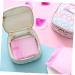 SEWOART 2pcs Yarn Thorn Hygiene Bag Menstrual Period Sanitary Pouch Nursing Pad Pouch Sanitary Napkin Bag Travel Organizer Bags Travel Cosmetic Bags for Women Toiletry Organizer Change Bag - Buy Online on GoSupps.com