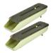 GLEAVI 2pcs Egg Storage Box Refrigerator Egg Drawer Eggs Egg Drawer for Refrigerator Egg Tray Crisper Green 33x9.2cm