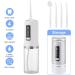 Sunshineface Portable Water Dental Flosser | USB Rechargeable Electric Tooth Cleaner | Multi-Function Teeth Cleaning Solution - Buy Online on GoSupps.com