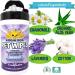 Pet Grooming Wipes | Conditions, Deodorizes Coat | No Parabens or SLS | Lavender Scent | Large Wet & Thick | Ideal for Dogs and Cats - Buy Online on GoSupps.com