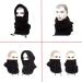 Joyoldelf Ski Mask Balaclava Full Face Sports Mask - Black | Breathable Men Women Face Mask - Buy Online on GoSupps.com