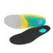 Silicone Foam Men Women Orthotic Soft Running Insoles Support Cushion Sport Insert Shoe Pad Flatfoot Ankle(Large) Large D