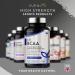 Nutravita BCAA High Strength 1000mg 2:1:1 - 180 Vegan Capsules with Vitamin B6 & B12 for Reduced Fatigue - Made in UK - Buy Online on GoSupps.com