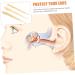 JEWEDECO 3pc Ear Pick Cleaning Kit | Spring Ear Wax Removal Set | Ear Cleansing Tool for Earwax Removal | Ear Clean Accessories - Buy Online on GoSupps.com