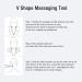 Shop 2 in 1 Ice Roller for Face & Eye - Firming Massage Tool for Stress Relief & V-Shaped Lifting | International Shipping Available - Buy Online on GoSupps.com