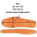 Magic Absorbent Pigskin Leather Insoles - Odor-Fighting Inserts for Women & Men - Cinnamon Flats for Sweaty Feet (2 Pack) - Buy Online on GoSupps.com