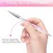 TEOYALL Nail Art Liner Brushes - Fine Line Precision Drawing Brushes for Gel Nail Polish | 7/9/11/15/20mm - Buy Online on GoSupps.com