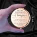 Rose Gold Compact Mirror for Wife - Unique Mother's Day, Birthday, Wedding Gift - Buy Online on GoSupps.com