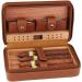 Cigar Boxs Humidors Cigar Humidor Portable Cecigar Humidor Box Travel Leather Cigar Case Storage 4 Cigars Box Humidor Humidifier Decobox - Buy Online on GoSupps.com