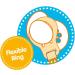 MAM Soother Clip in Dark Blue | Fits All MAM Soothers | Baby Essential | 1 Count - Buy Online on GoSupps.com