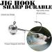 Buy 50pcs Round Head 5g Jig Heads for Rubber Fish - Premium Fishing Jig Hooks for International Shipping - Buy Online on GoSupps.com