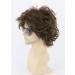 Topcosplay Men's Black Short Wavy Shaggy Wig for Cosplay & Halloween Costumes - High-Quality Male Wig (Brown) - Buy Online on GoSupps.com