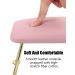 Nail Arm Rest for Acrylic Nails - Microfiber Leather Hand Cushion for Nail Techs - Soft Hand Pillow with Stainless Steel Stands - Pink - Buy Online on GoSupps.com