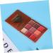 FRCOLOR 9 Eye Shadow Shimmer Eyeshadow Makeup Palette Flash 1 count (Pack of 1) Red - Buy Online on GoSupps.com