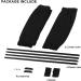 2Pcs Car Side Window Sunshades - Adjustable Privacy Curtains for UV Rays Block, Breastfeeding, Sleeping, Changing, Camping - Buy Online on GoSupps.com