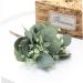 Zerodeko 12pcs Simulated Eucalyptus Leaves Party Decors Real Touch Green Leaf Home Decor Home Plant Decors Vase Floral Arrangement Greenery Decor Faux Plastic Fake Plant Wedding - Buy Online on GoSupps.com