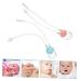 Healvian Baby Nasal Aspirator Suction Plates - 2pcs Infant Booger Removers for Nasal Cleaning - Baby Vacuum Pp Clearer Bulb Syringe - Buy Online on GoSupps.com