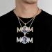 OralGos Sublimation Necklace - Unique Mom Pattern Heat Transfer Clavicle Chain Jewelry for Mother's Day - Perfect Gift! - Buy Online on GoSupps.com