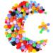 Teqooza Pom Poms Craft Making Assorted Sizes 10mm-30mm 100 Pcs - Buy Online on GoSupps.com