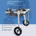 Dog Wheelchair Dog Wheelchair for Back Legs Adjustable Pet Wheelchair Rehabilitation Walk Tool Pet Cat Dog Wheelchair Portable Medium - Buy Online on GoSupps.com