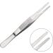NBGGFF Tweezers Straight forceps Household medical garden kitchen BBQ tools Stainless steel long BBQ food forceps Silver - Buy Online on GoSupps.com