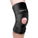 ZAMST ZK-Protect Kniebandage Sport Flexible Harz Support- Knee B t for Sprintings on the cross indoor and outer band- basketball volleyball football skiing black size (m)
