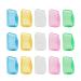 15 PCS Toothbrush Covers Travel Toothbrush Covers Caps for Home and Outdoor Toothbrush Protector for Family Toothbrush Case Toothbrush Head Holder Cover