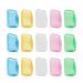 15 PCS Toothbrush Covers Travel Toothbrush Covers Caps for Home and Outdoor Toothbrush Protector for Family Toothbrush Case Toothbrush Head Holder Cover