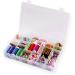 Adjustable 36 Compartment Jewelry Storage Box - Plastic Organizer Container (1 Pack) - Buy Online on GoSupps.com
