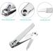 Durable Stainless Steel Nail Clippers for Thick Fingernails & Toenails Perfect for Men & Women | International Shipping Available - Buy Online on GoSupps.com