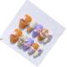 Handmade Long and Short Nail Patches for Artificial Nail Enhancement(Color:19555 Size:S)