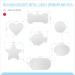 Engraving Tip for Cricut Joy  with 2 Color & 7 Lovely Blank Tags  Shape of Dog Bone  Heart  Circle  Star  Fish  Oval  Rectangle Navy Blue - Buy Online on GoSupps.com