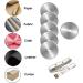Kingsource SKS-7 Titanium Coated 60mm Rotary Cutter Blades Replacement - 10 Pack for Olfa, Fiskar, Martelli, Truecut - Ideal for Fabric, Sewing, Leather & Paper - Buy Online on GoSupps.com