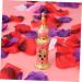 VINTORKY Refillable Glass Perfume Bottle Empty Essential Oil Bottle Middle Eastern Decor Crystal Glass Perfume Container Glass Vials Cosmetic Refillable Bottle Containers Arab Woman Dubai - Buy Online on GoSupps.com