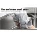 Crcyphne 10 PCS Multifunctional Non-Scratch Wire Dishcloth Silver Metal Steel Wire Dishwashing - Buy Online on GoSupps.com
