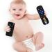 Silicone Teething Toys for Babies 0-12 Months - Black Remote and Phone Teether Set - Buy Online on GoSupps.com