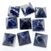 Crystal Rough Natural Crystals and Stones 20-30mm Natural Blue Sodalite Quartz Crystal Pyramid Reiki Tower Home Ornaments Decoration Stones for Decoration ERTEYIN