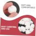 BESTYASH 4paquets Boules De Coton Pour Dissolvant Nettoyer Vernis Ongles Boules De Coton Absorbantes Pour Soin Des Ongles - Buy Online on GoSupps.com