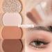 Erinde 4 Color Eyeshadow Palette - High Pigmented Long-Lasting Ultra Blendable Makeup with Mirror - Ideal for Travel M03 - Buy Online on GoSupps.com