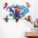 Cartoon Wall Stickers Boys Girls Self-Adhesive Decal for Bedroom Living Room Decor - 40X60cm - Buy Online on GoSupps.com