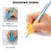 Jitnga 5-Piece Pencil Grip Set for Children - Correct Handwriting & Posture | Ideal for Kids & Adults - Buy Online on GoSupps.com