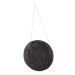 Pmandgk Konnyaku Jelly Fiber Wash Pad Cleaning Sponge Puff Exfoliator-black