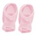1 Pair Heel Heel Cover Sports Shoe Prevention Pads Women's Shoes Men and Women Heel Lift Insole Pink 12.5x12cm