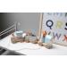 Kindsgut Holz-Reisenbahn - Sustainable Wooden Train Set with Zoo Animals | High-Quality Eco-Friendly Toy in Dark Gray - Buy Online on GoSupps.com