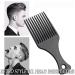 DAZISEN Afro Hair Comb - Wide Tooth Detangling Comb for Curly Hair - Black Plastic Afro Pick for Men and Women - Buy Online on GoSupps.com