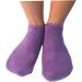 minkissy Socks for Heels Soft and Smooth Skin Socks and Gloves Cracked Skin Gloves Jojoba Oils Moisturizing Socks Dry Skin Gloves Plantar Silicone Heel Sock Women Care Gel Purple - Buy Online on GoSupps.com